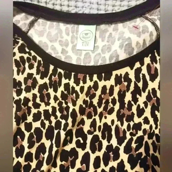 Soft Honey Dew Intimate Soft sleep shirt leapard color - Picture 1 of 3